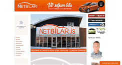 Desktop Screenshot of netbilar.is